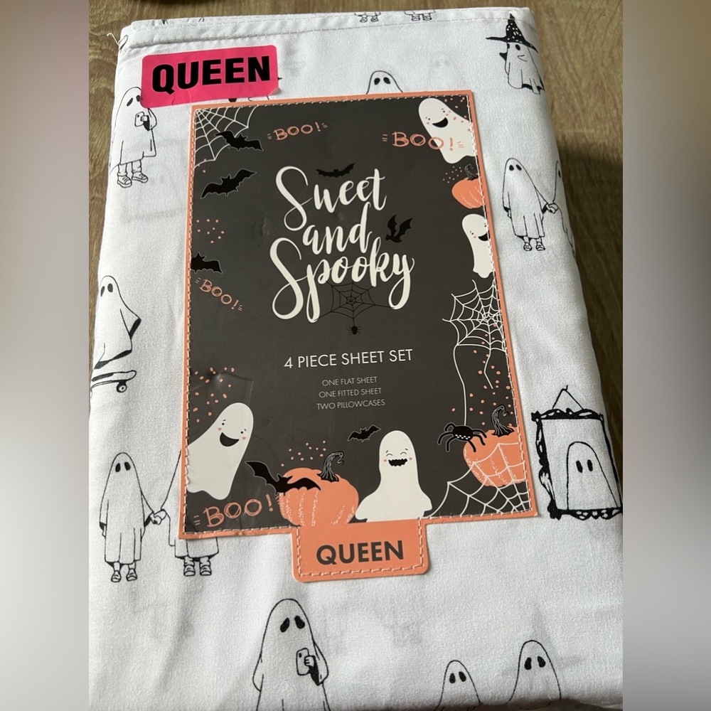 Halloween, Ghost Queen sheet set